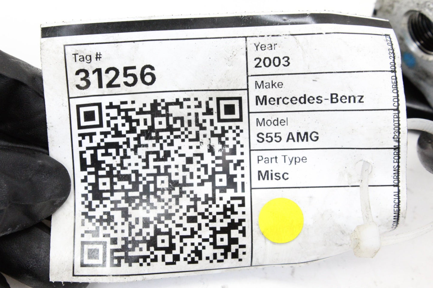 03-06 Mercedes S55 AMG W220 Front Hydraulic Suspension Valve Block 2203200358