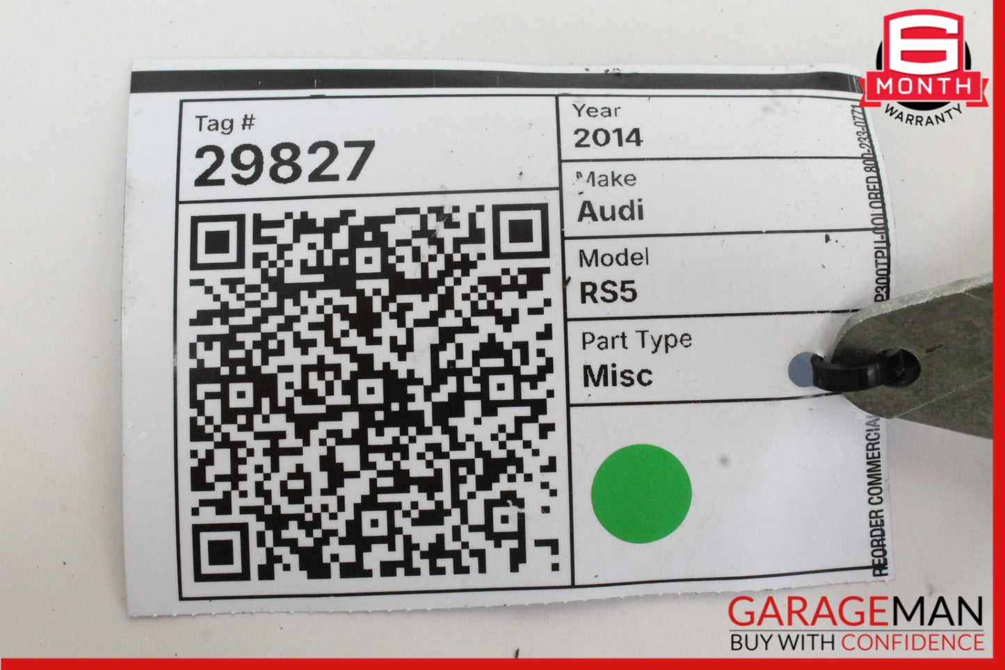 2010-2017 Audi RS5 8T Convertible Rear Trunk Lock Latch 8F0827573