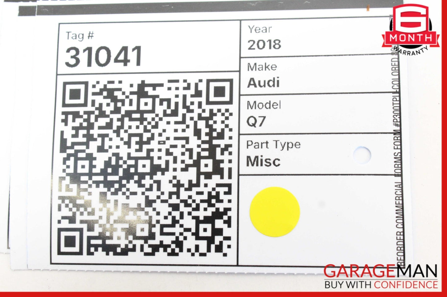 2017-2019 Audi Q7 SUV Left Dash Air Vent 4M1820901BA Genuine