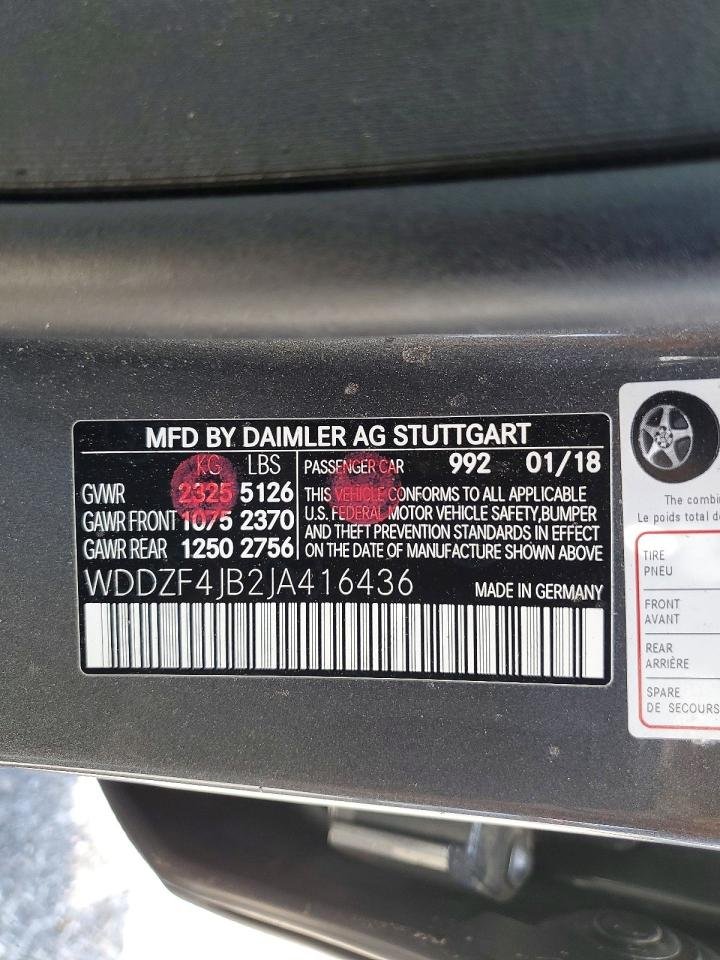 Parting Out- 2018 Mercedes-Benz E300 W213- 266