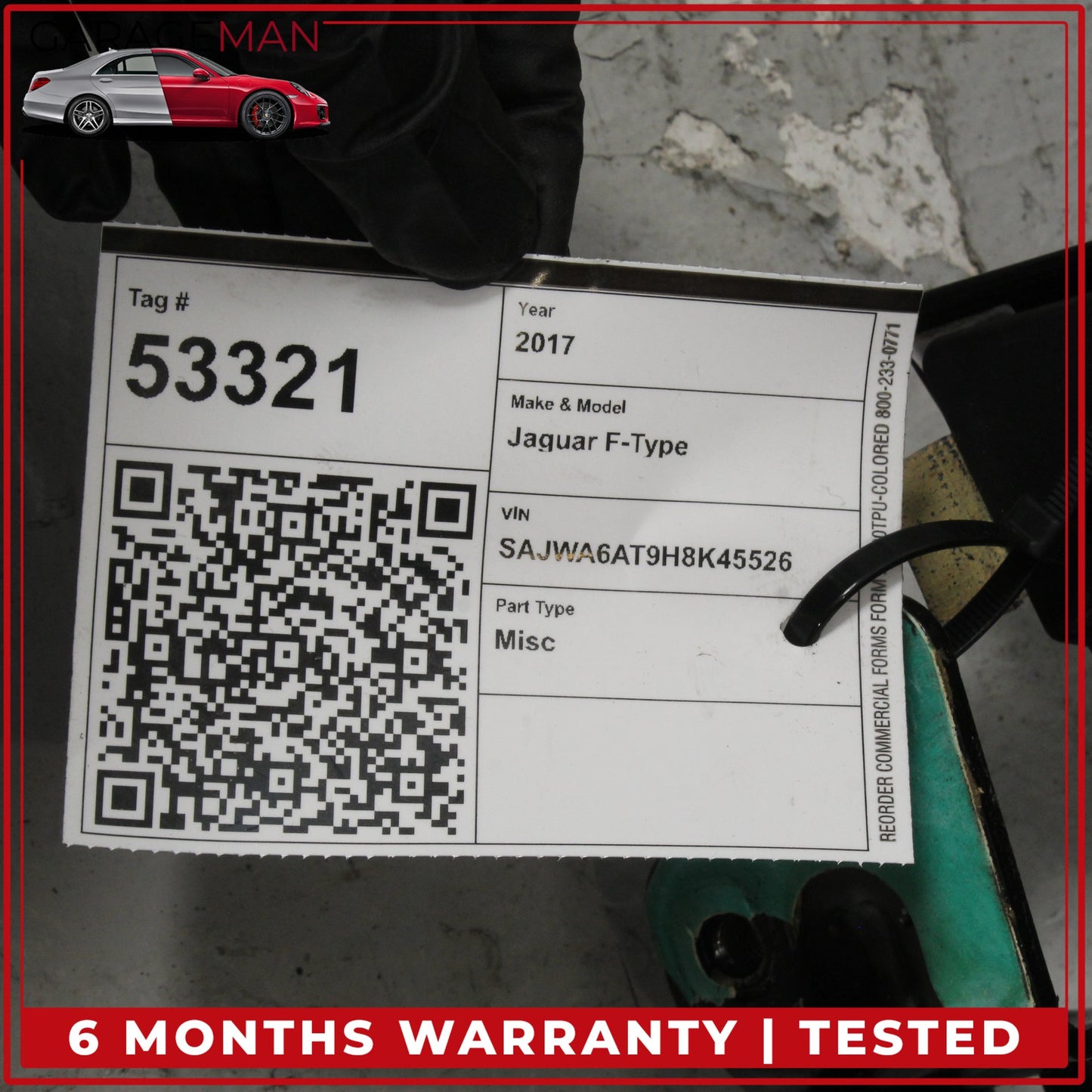 2015-2024 Jaguar F-Type X152 Coupe Trunk Lid Liftgate Tailgate Hatch Shell OEM