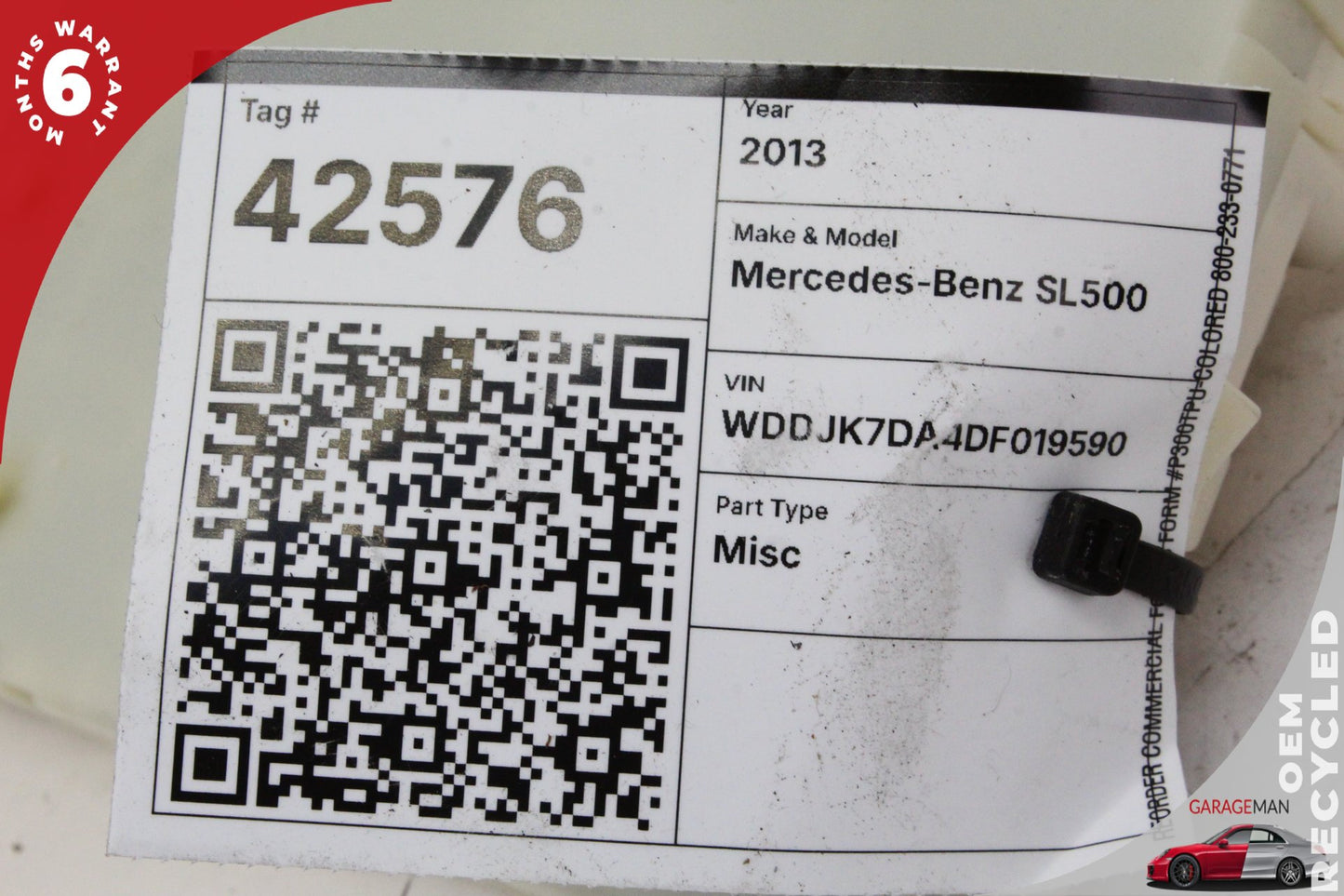 2013-2020 Mercedes R231 SL550 Convertible Top Roof Control Module 2319006703 OEM