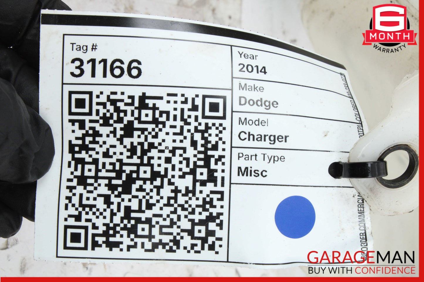 2011-2023 Dodge Charger Windshield Washer Fluid Reservoir Tank 05182852AD OEM