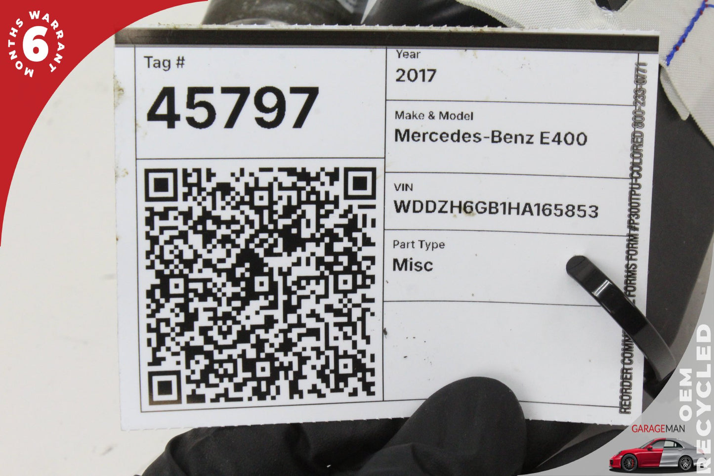 17-19 Mercedes-Benz E400 W213 Wagon Front Left or Right Side Knee Airbag 2138600302 OEM