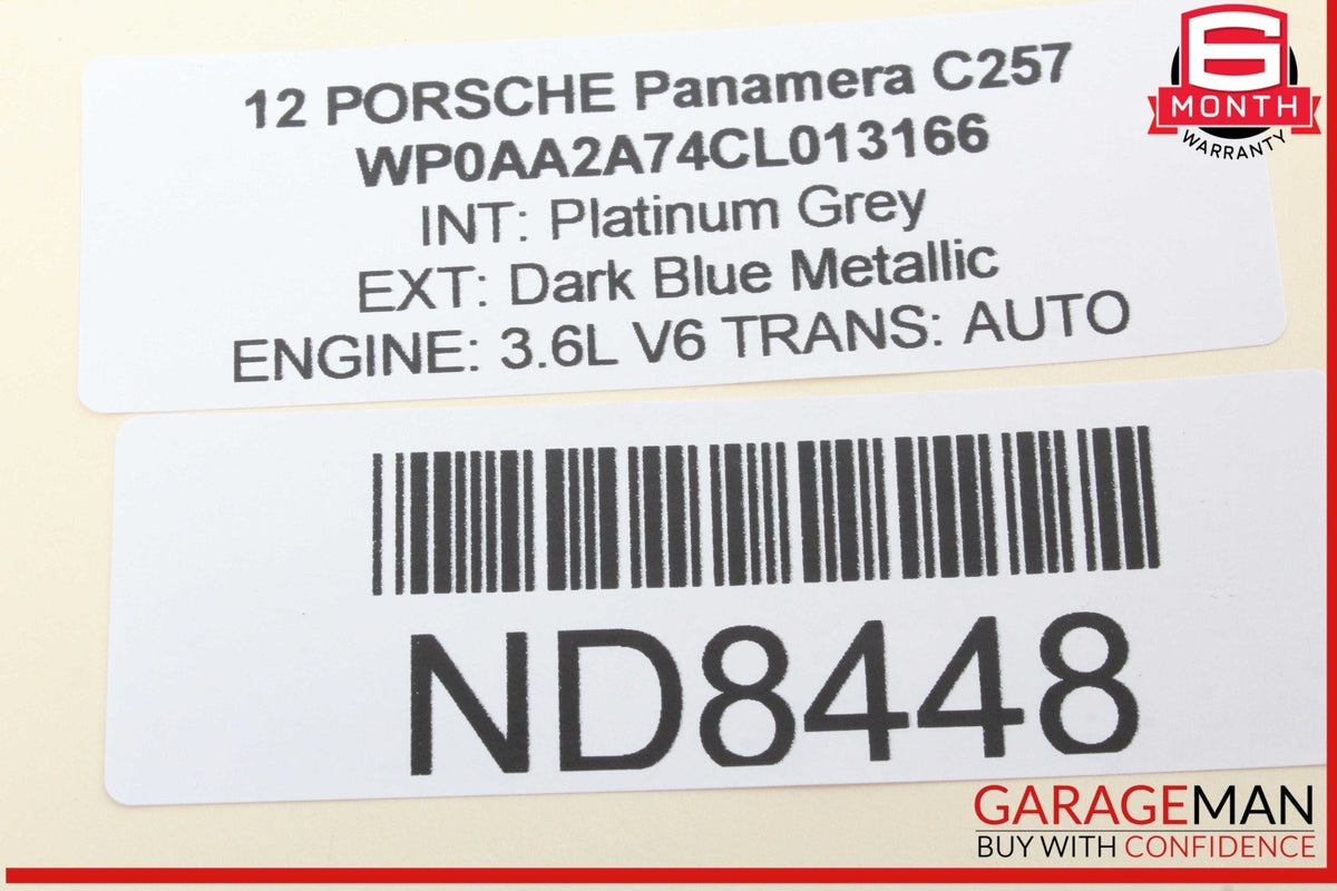 10-16 Porsche Panamera 970 Front Left Side Steering Wheel Airbag Air Bag OEM