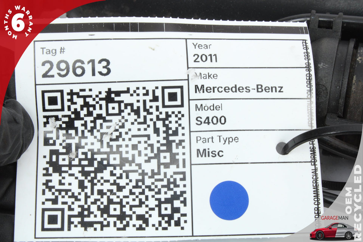 2007-2014 Mercedes W221 S400 Rear Right Passenger Side Airmatic Shock Strut OEM