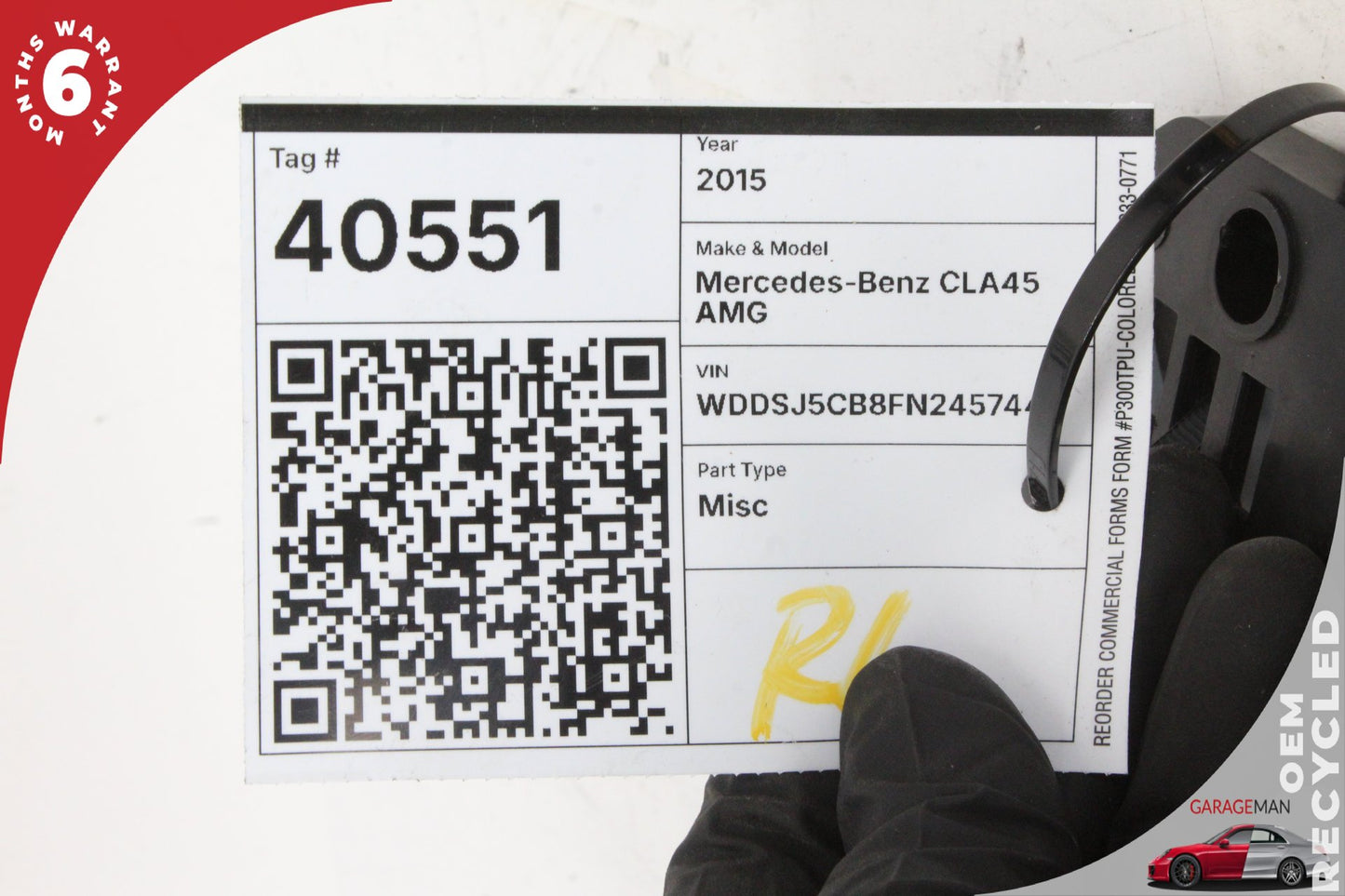 2014-2019 Mercedes W117 CLA45 AMG CLA250 Rear Left Door Lock Latch Actuator OEM