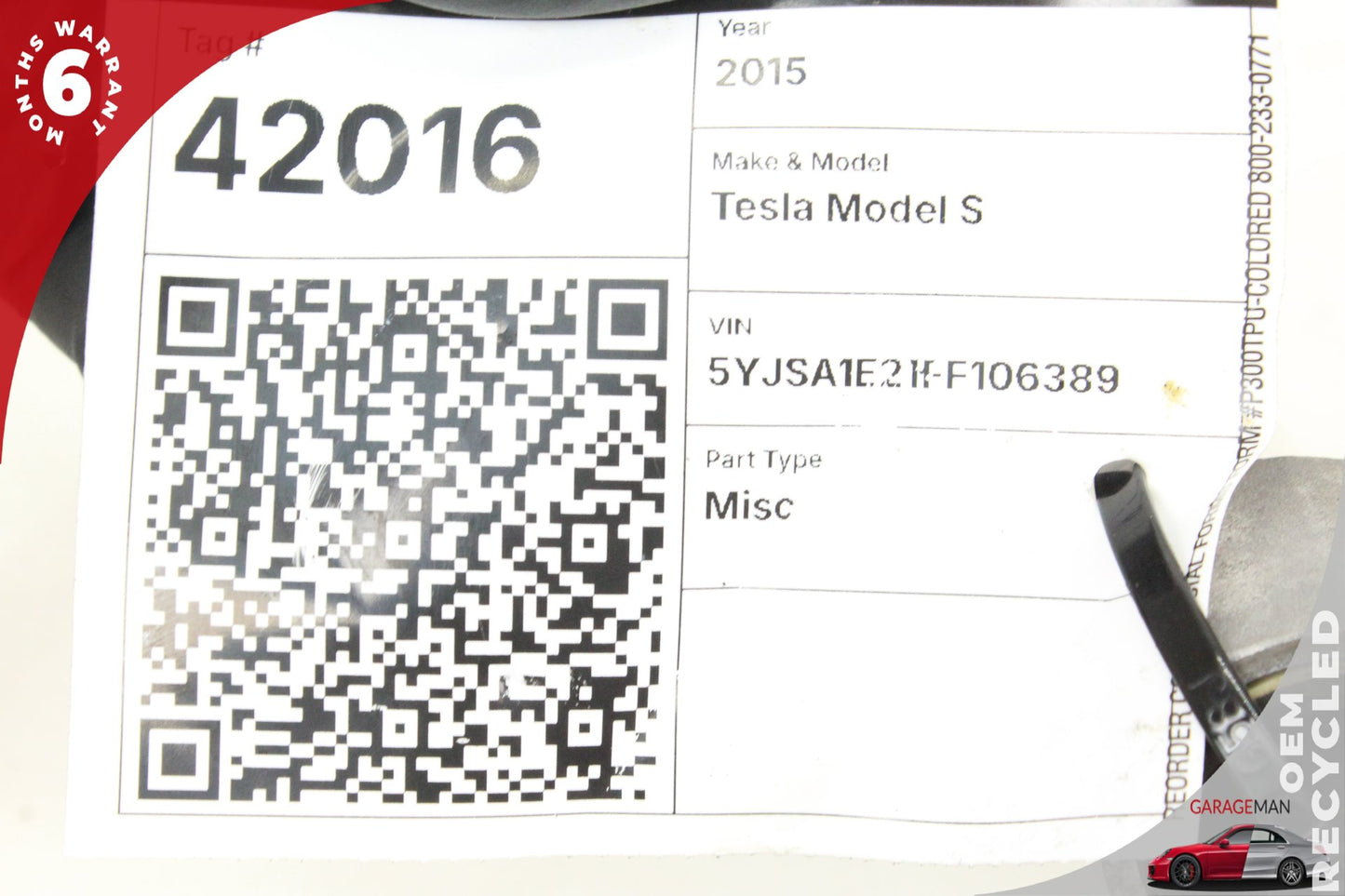 2012-2020 Tesla Model S 85D AC A/C Electric Air Conditioning Compressor w/ Wiring 106336900G