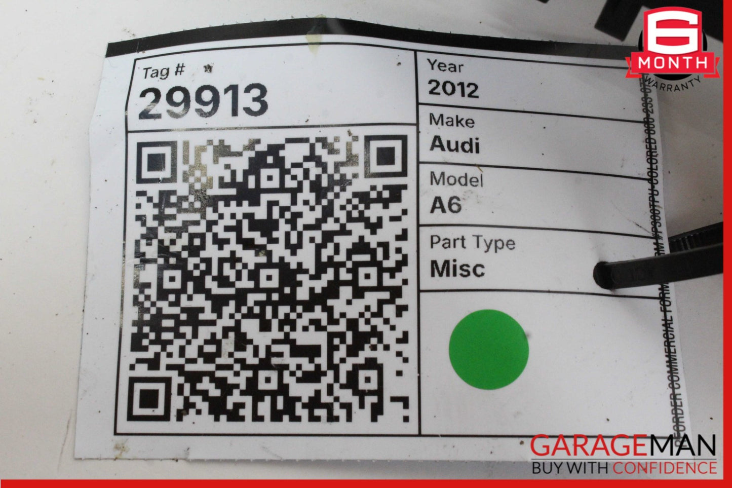 2012-2018 Audi A6 C7 Right Passenger Side Door Handle 4H0837886 Genuine
