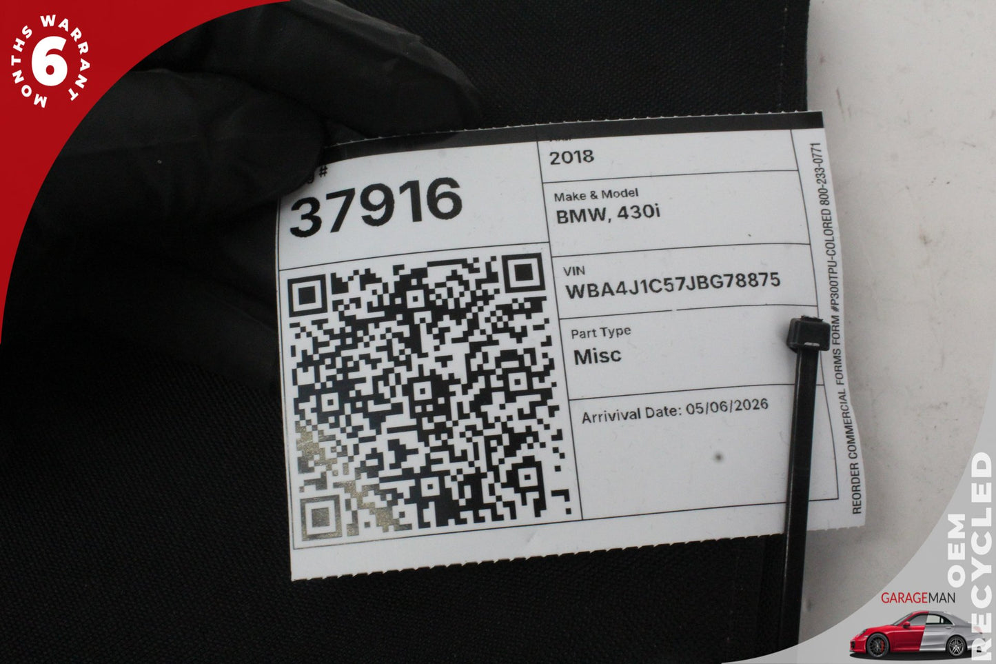 2018 BMW 430i F36 Sedan Owner Owner's Operator Manual Booklet OEM