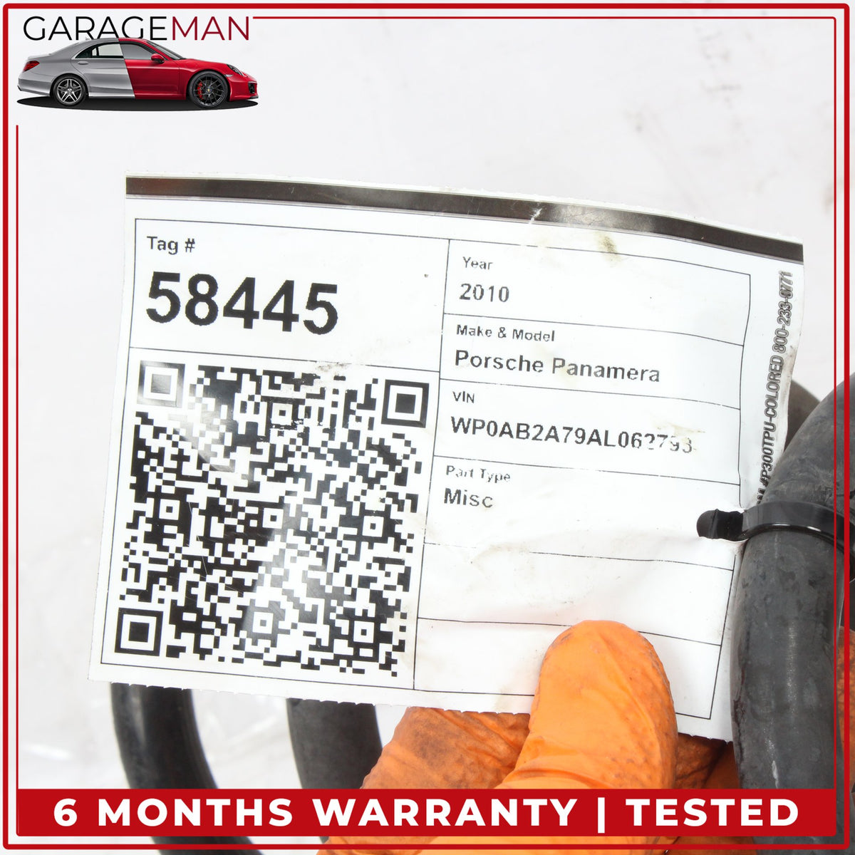 2010-2016 Porsche Panamera 970 AWD Rear Coil Spring Pair 97033353116 OEM