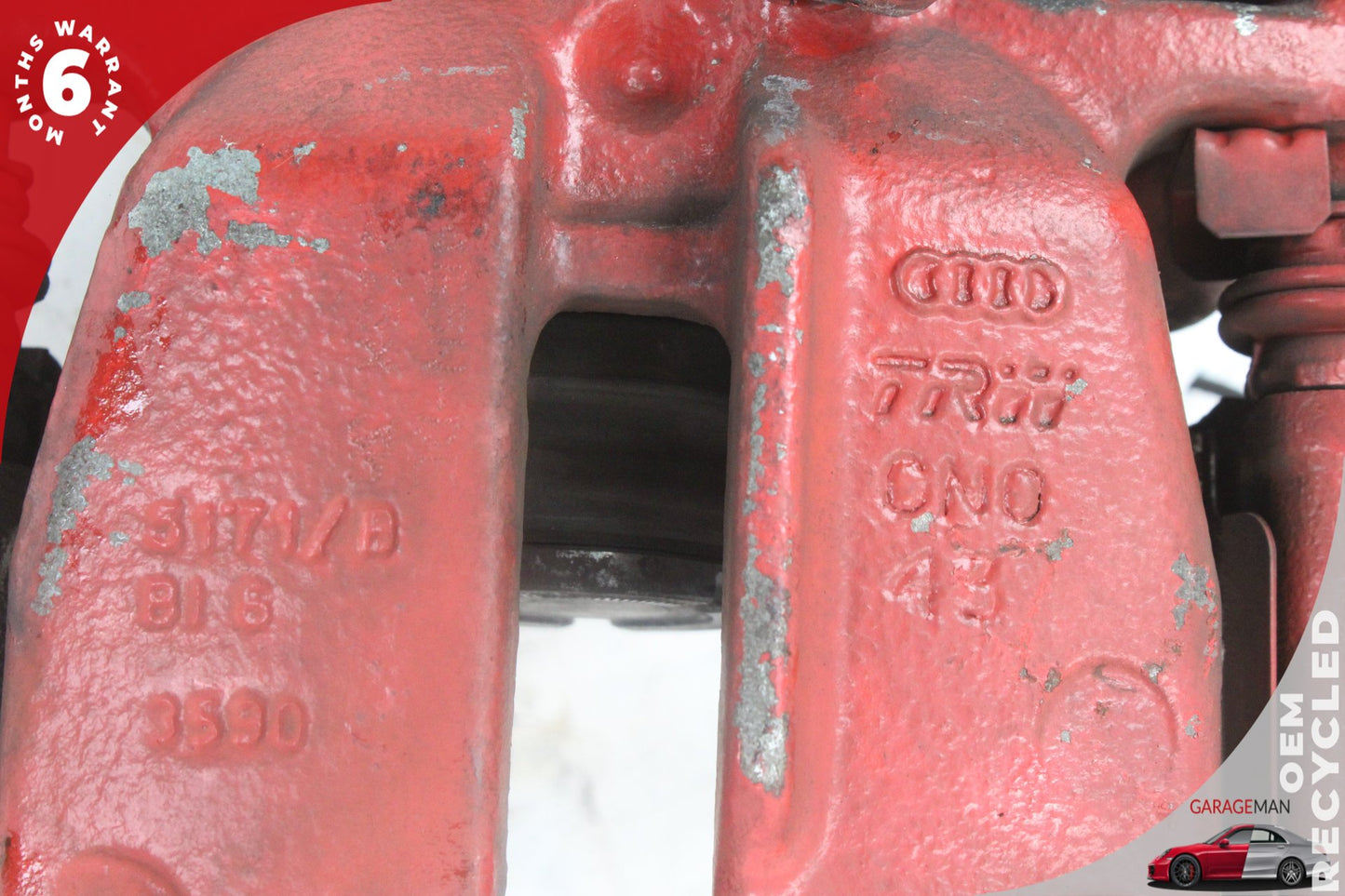 2012-2018 Audi A6 C7 Sedan Rear Left and Right Side Brake Caliper 4G0615415G OEM