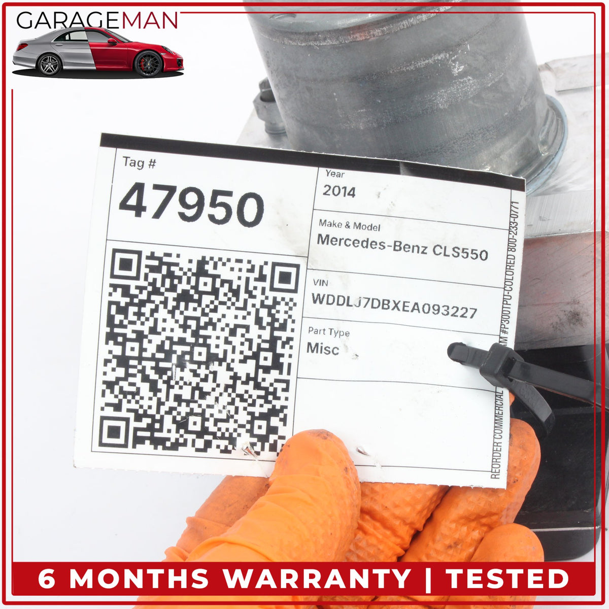 2012-2014 Mercedes-Benz CLS550 W218 Sedan ABS Anti Lock Brake Pump Module