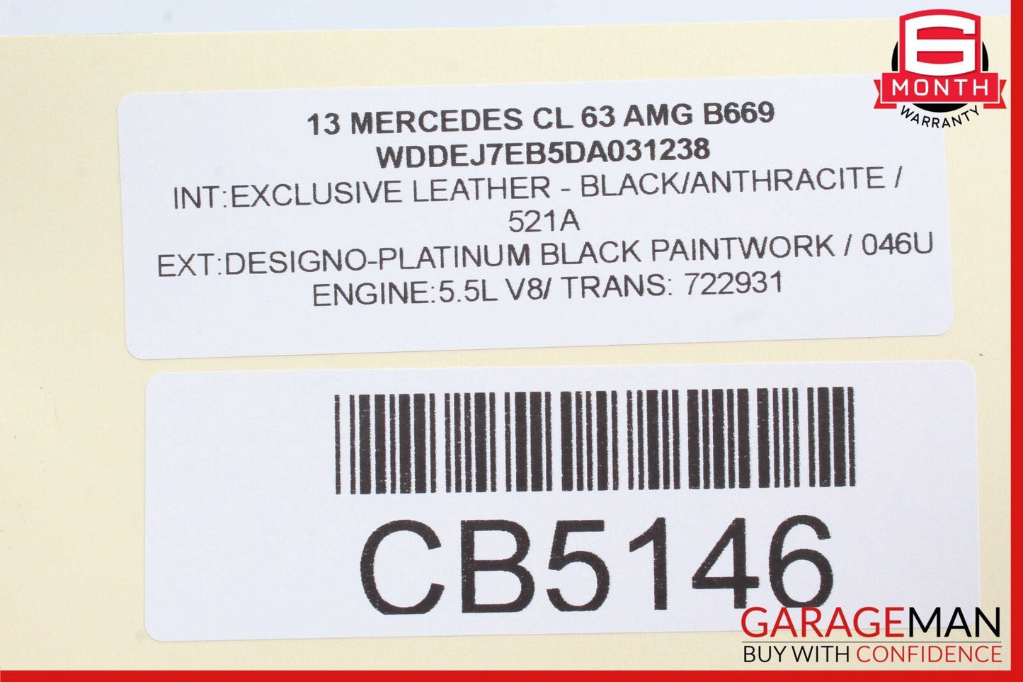 07-14 Mercedes W216 CL63 AMG CL550 Left Driver Dash Knee Panel Cover Assy OEM