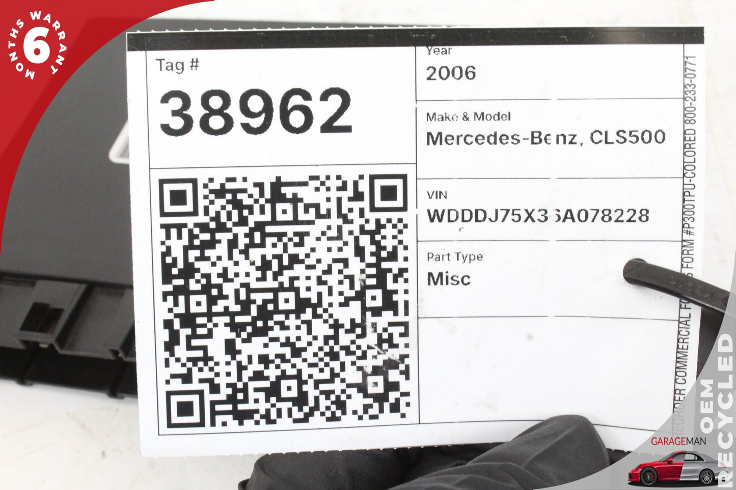 06-08 Mercedes-Benz CLS500 W219 Parktronic Control Module PDC 2195450332