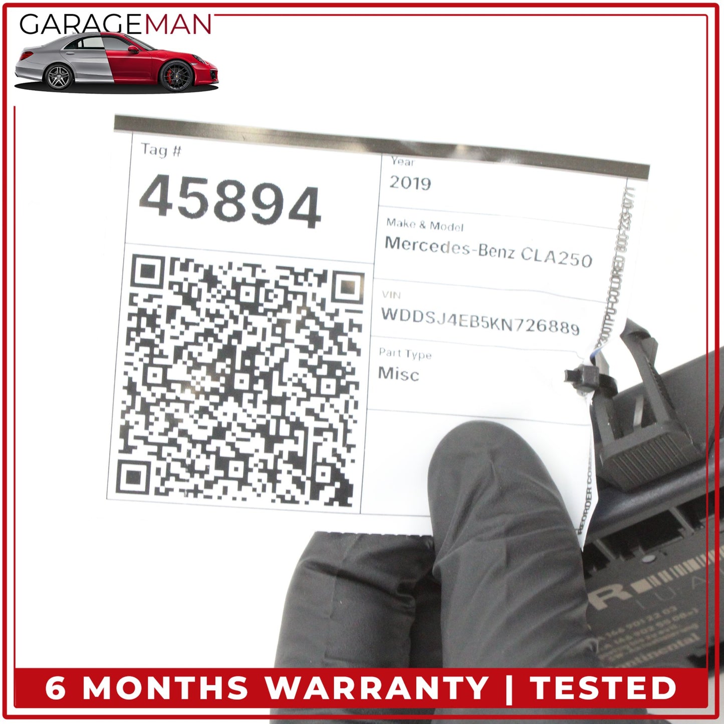 2012-2020 Mercedes-Benz CLA250 W117 Sedan Right Front Door Control Module 1669000618 OEM