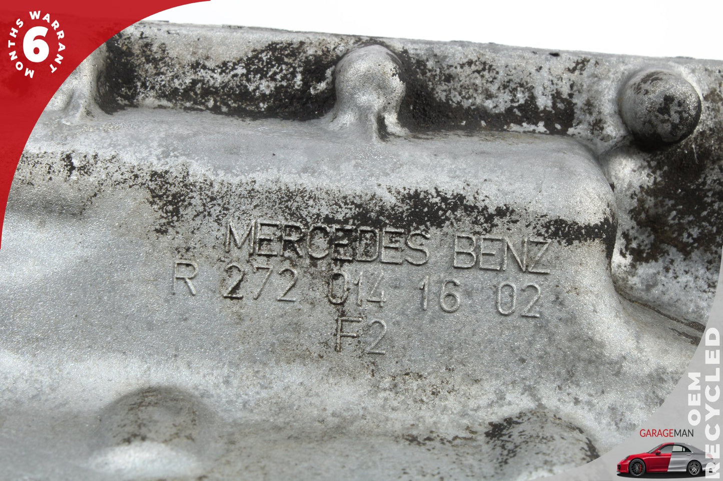 2006-2013 Mercedes W204 C300 Engine Upper Oil Sump Baffle Pan 2720141602 OEM
