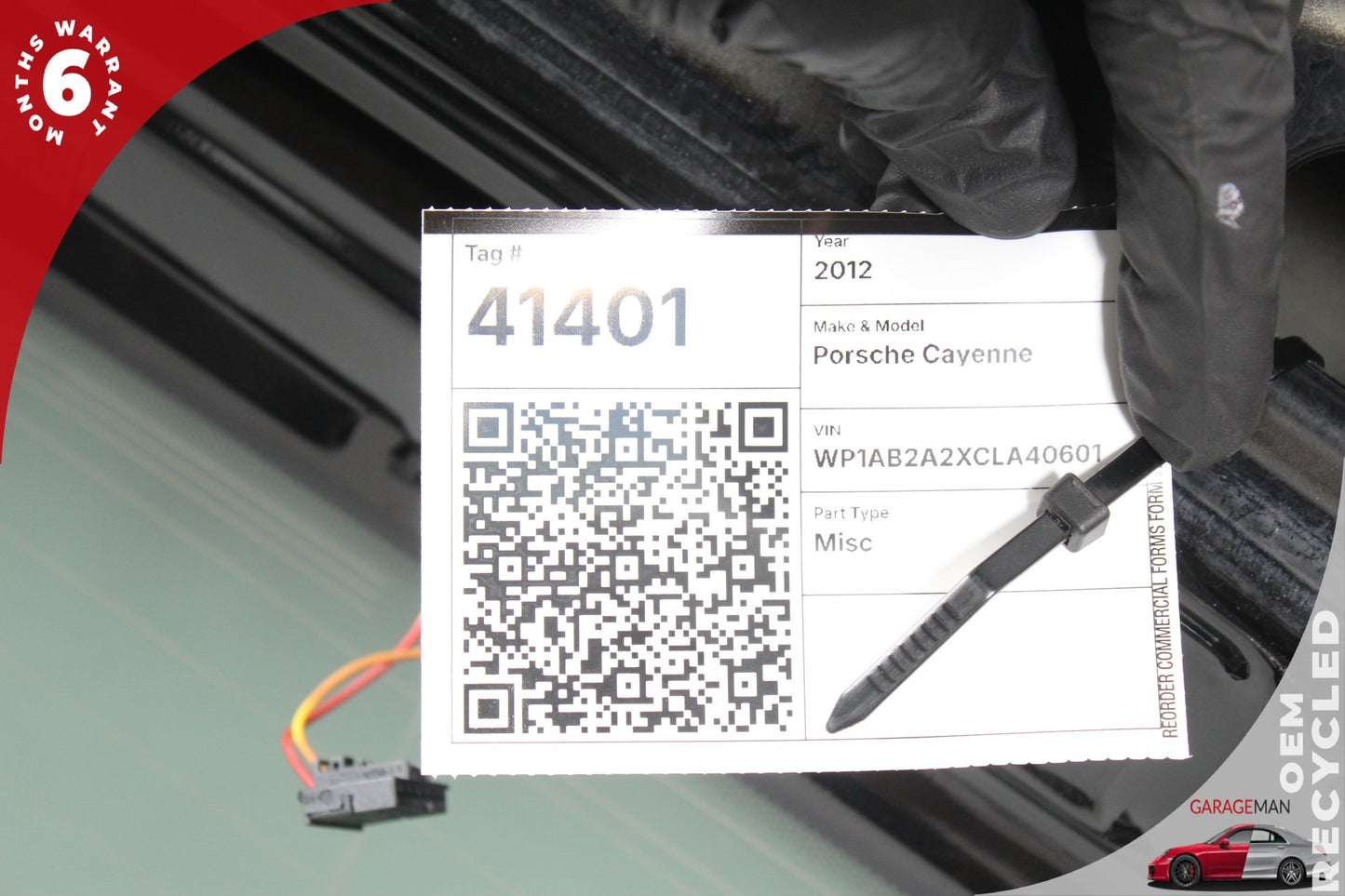 2011-2014 Porsche Cayenne 958 Rear Trunk Lid Liftgate Tailgate Hatch Shell OEM