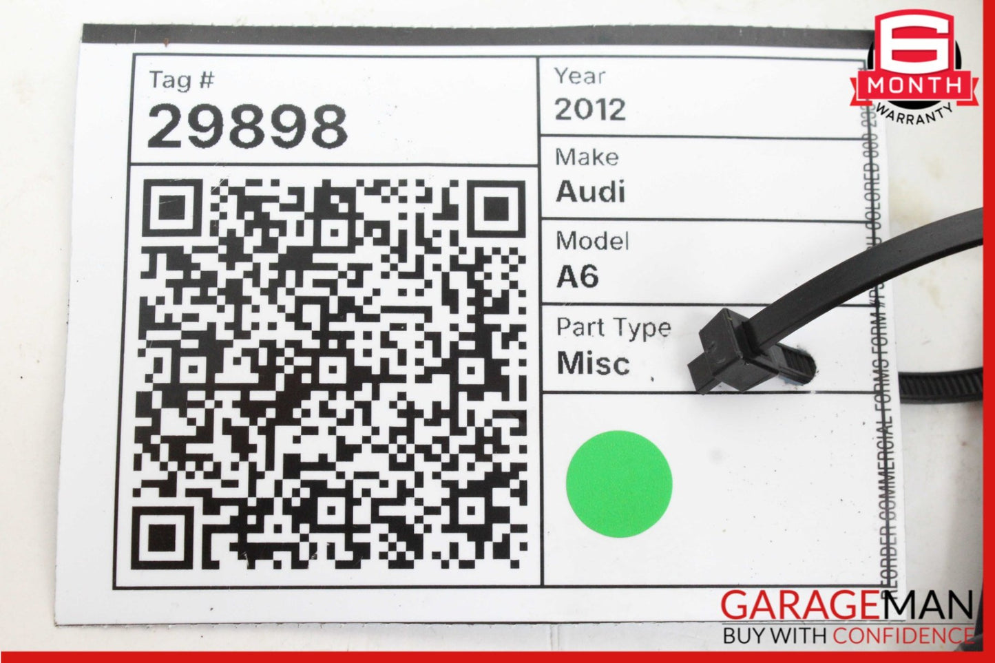 2012-2018 Audi A6 C7 Sedan Left Front Door Exterior Handle 4H1837885 Genuine