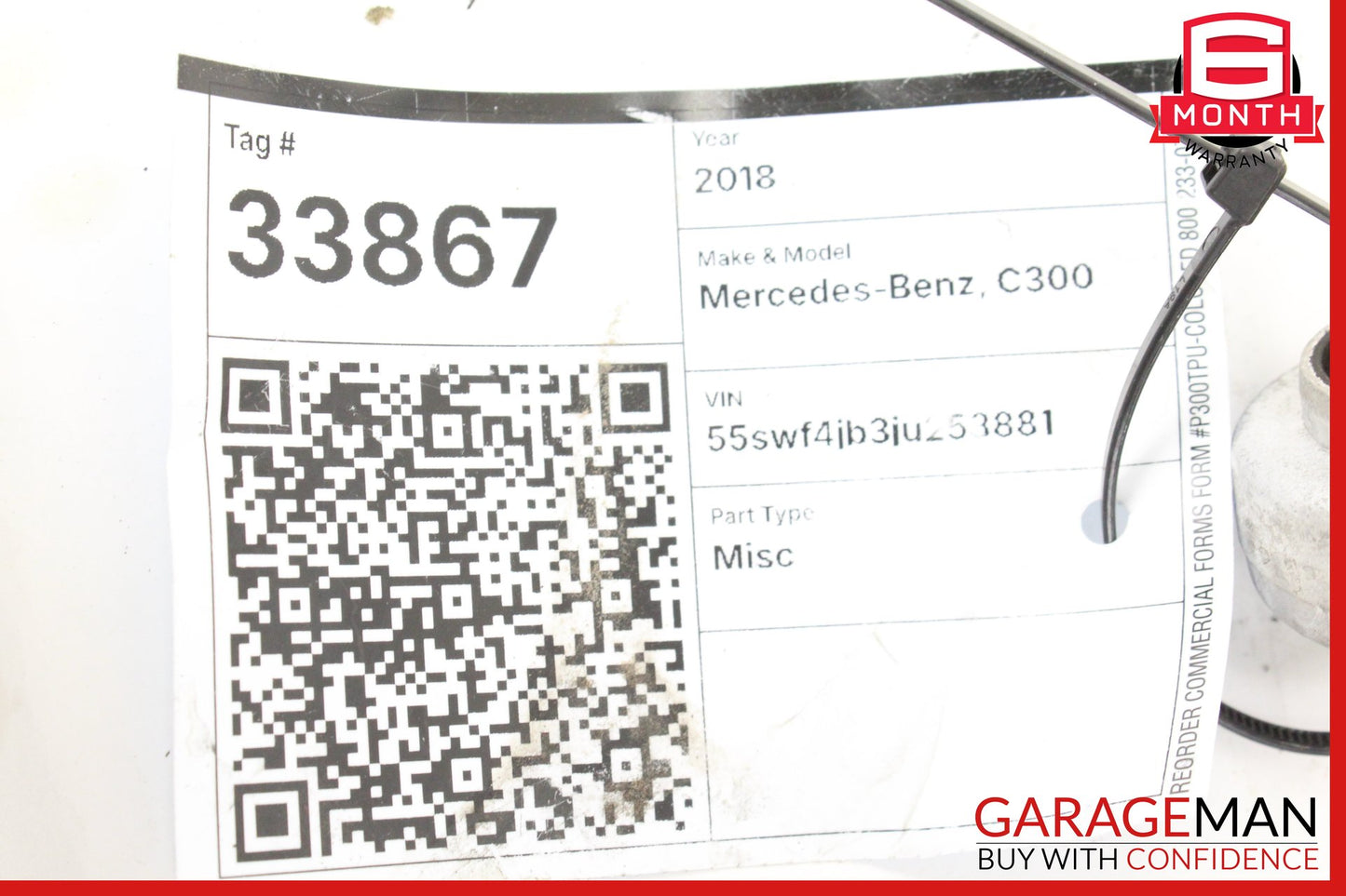 2015-2020 Mercedes W205 C300 Rear Left or Right Side Lower Control Arm OEM