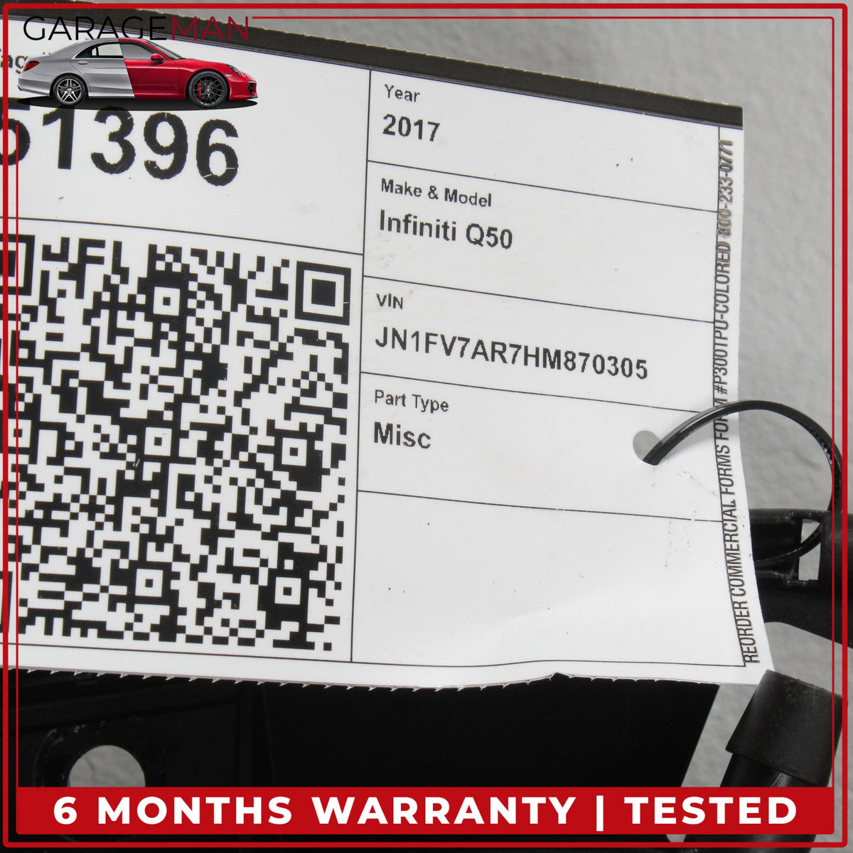 2014-2024 Infiniti Q50 Panoramic Sunroof Glass Track Rail Assembly w/ Motor OEM