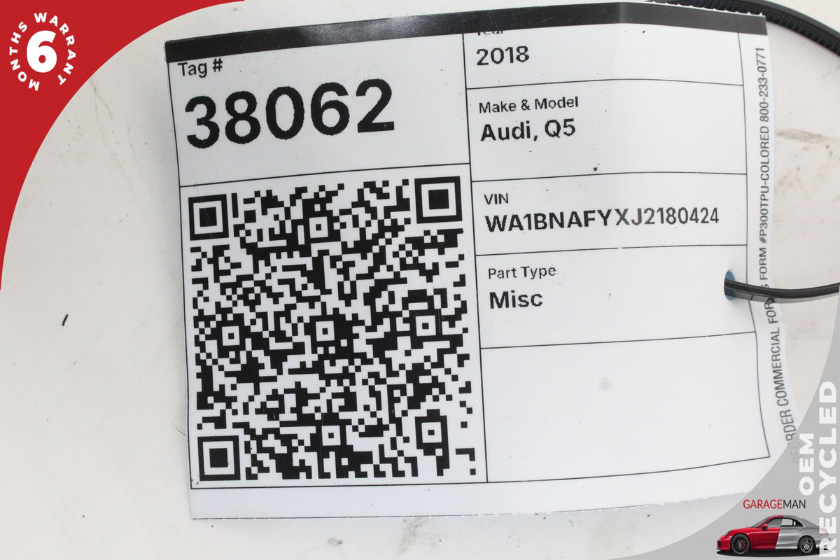 2016-2024 Audi Q5 FY Station Wagon A/C Heater Climate Control Switch 80A919158A Genuine