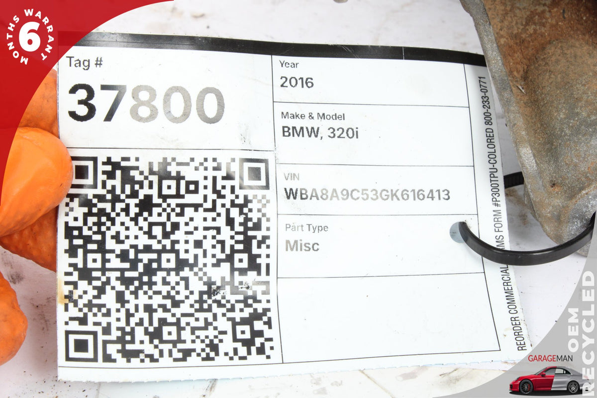 2012-2018 BMW 320i F30 Sedan Right Engine Mount w/ Bracket 6788610