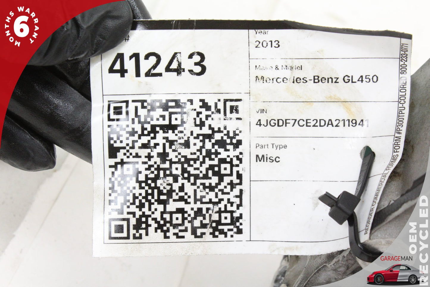 2011-2020 Mercedes X166 GL450 GLS550 M278 Right Cylinder Head 2780163201 OEM