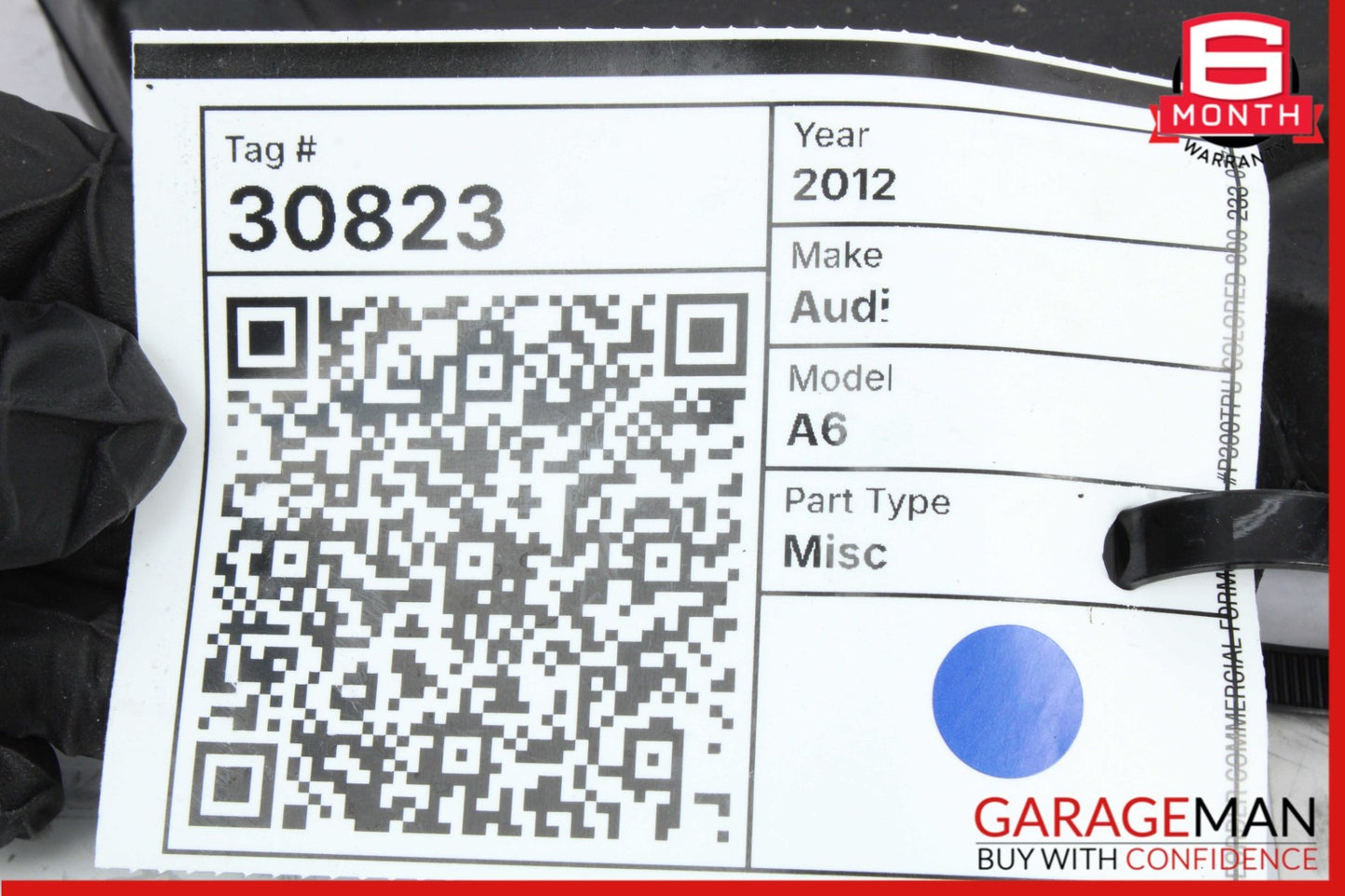 2012 Audi A6 C7 Sedan Windshield Washer Fluid Reservoir 4G1955462 Genuine