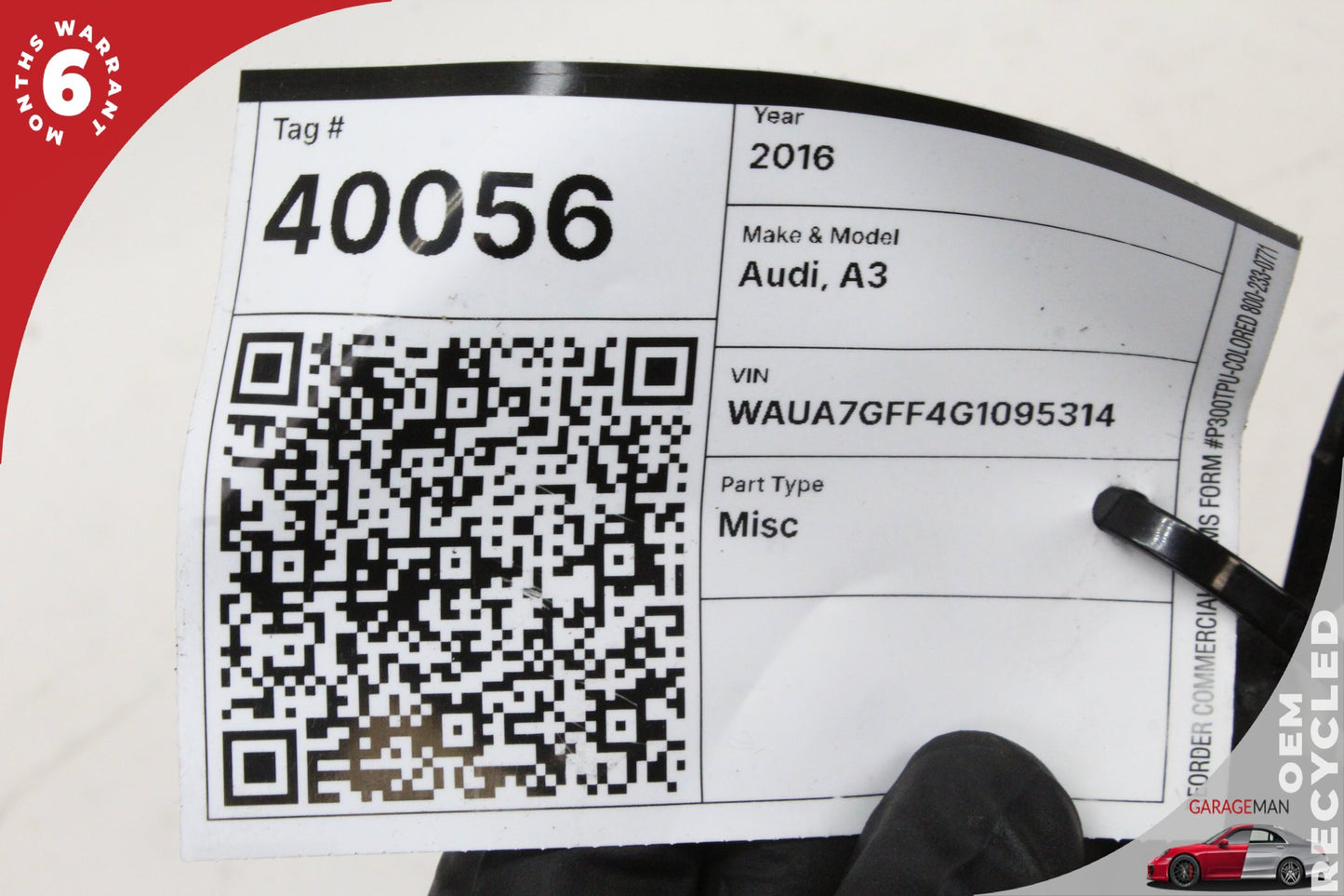 2015-2020 Audi A3 S3 Rear Left Side Door Lock Latch Actuator 8K0839015G OEM