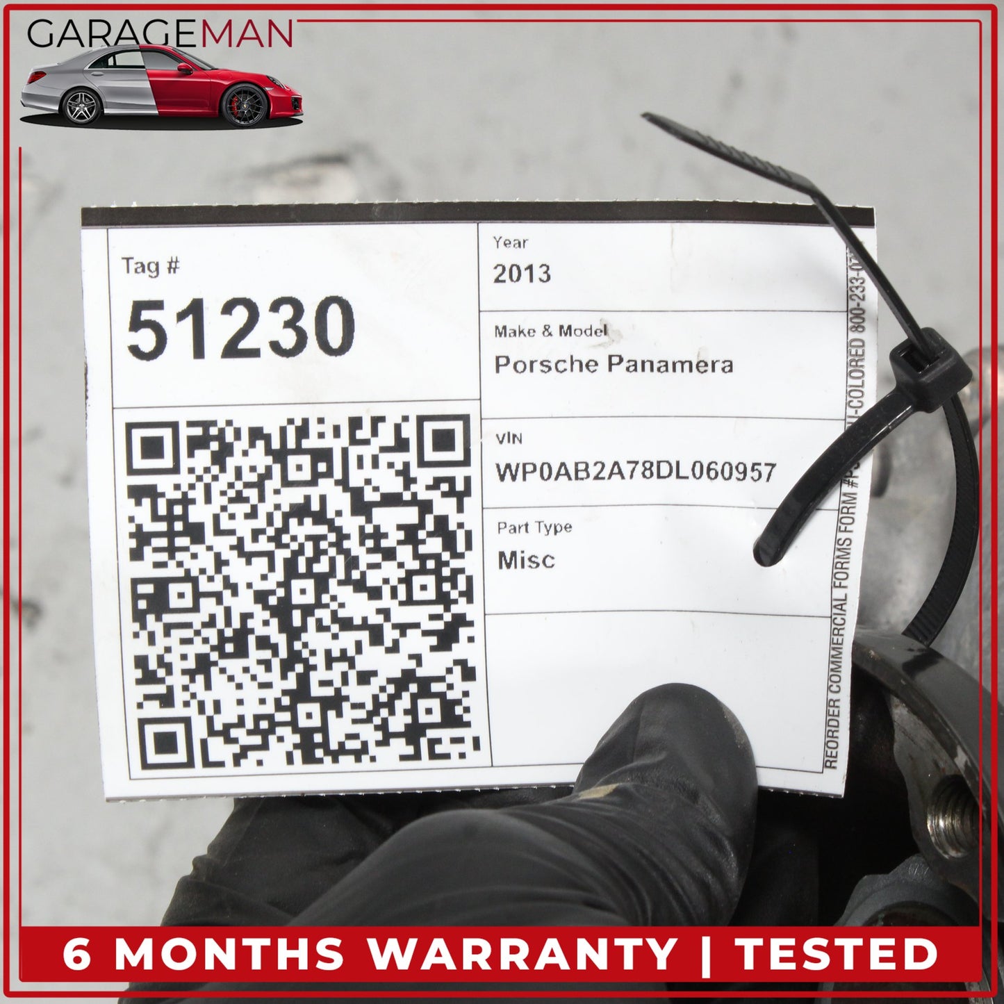 2010-2013 Porsche Panamera970 S 4.8L RWD Automatic Transmission Gearbox OEM 130k