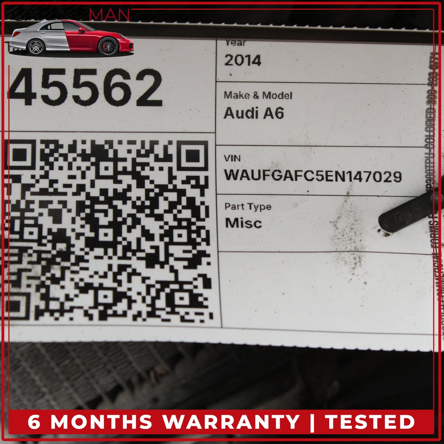 2012-2018 Audi A6 A7 Front Engine Cooling Radiator Core Support Assembly OEM