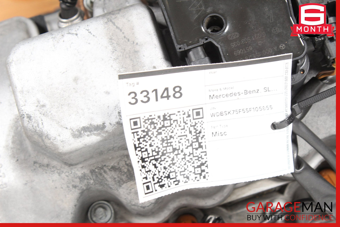 2003-2006 Mercedes R230 SL500 RWD Engine Motor Block Assembly OEM 104K