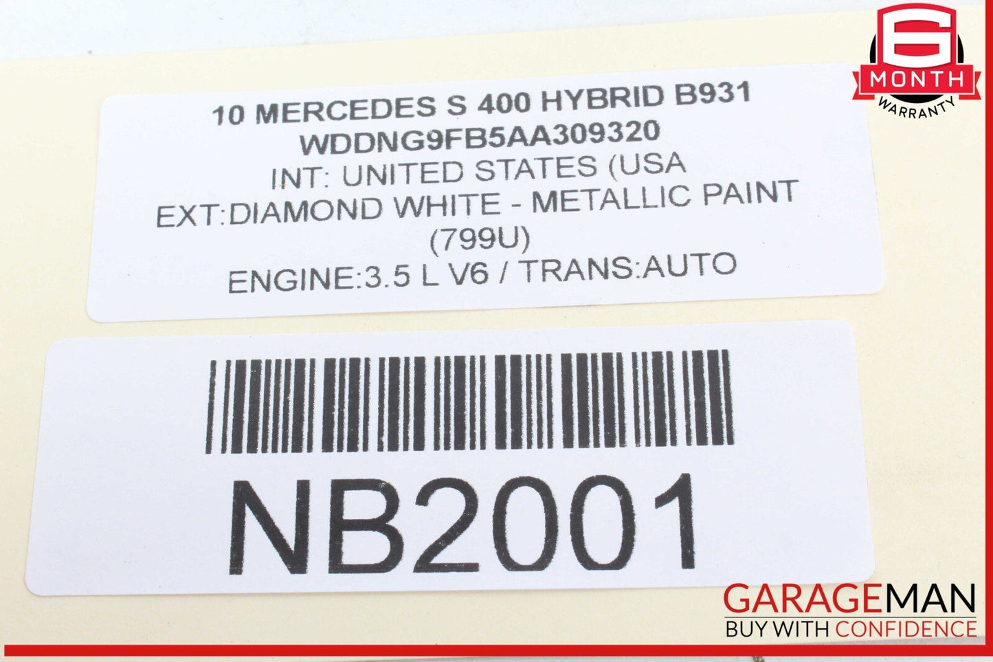 07-14 Mercedes W221 S400 Hybrid Front Right Dash Dashboard Airbag Air Bag OEM