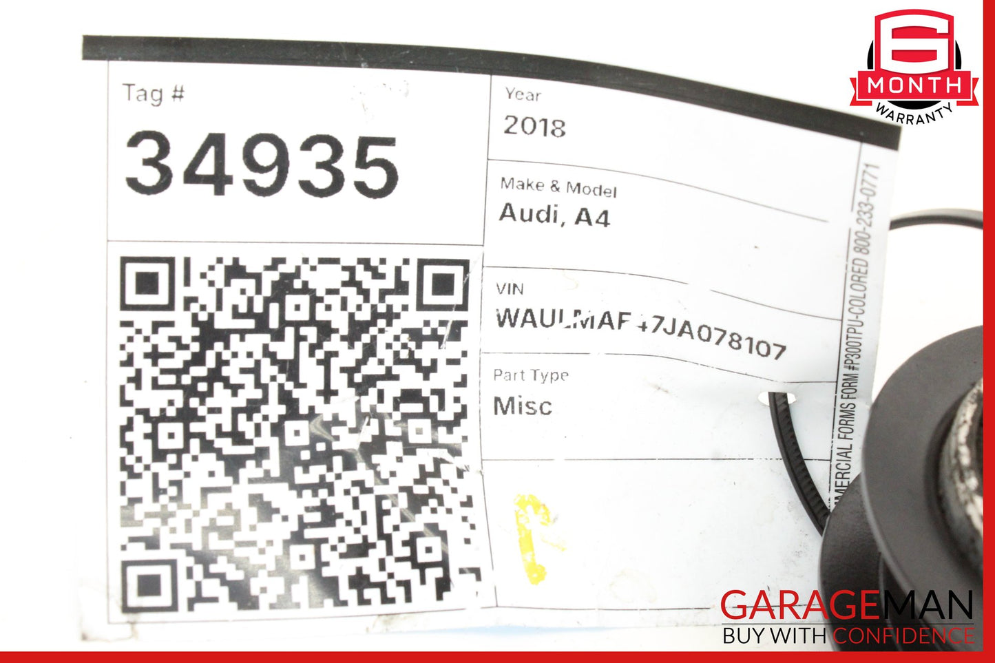 2017-2024 Audi A4 Rear Left Side Rearward Trailing Control Arm 8W0501529D OEM