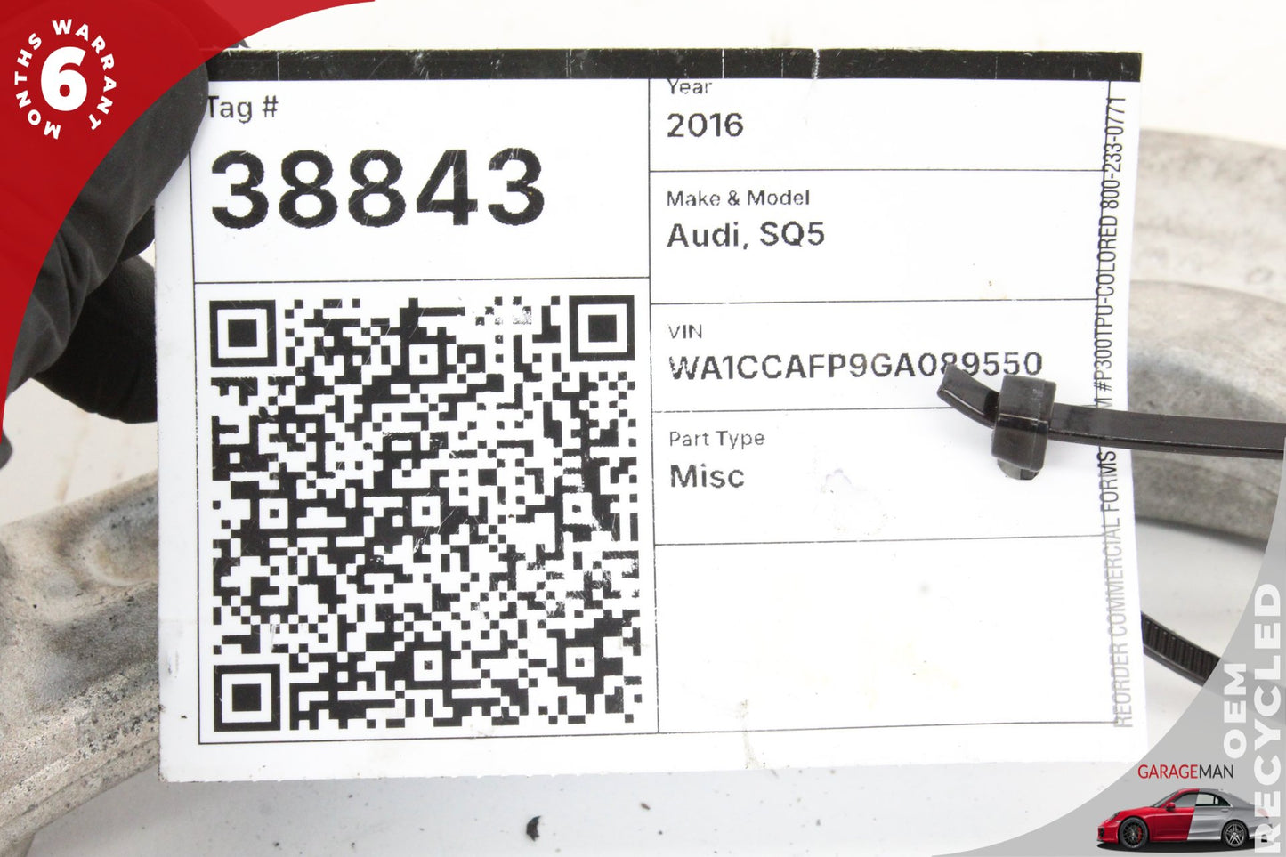 2017-2025 Audi SQ5 Q5 Q7 Rear Left or Right Upper Forward Control Arm 4M0505361G