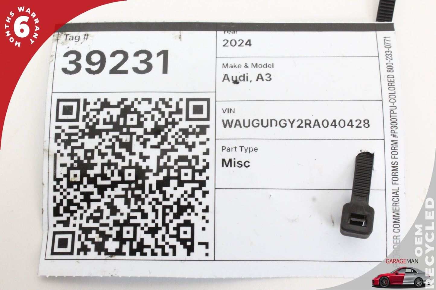 2015-2025 Audi A3 Rear Left or Right Phone Antenna Control Module 4M0035507 OEM