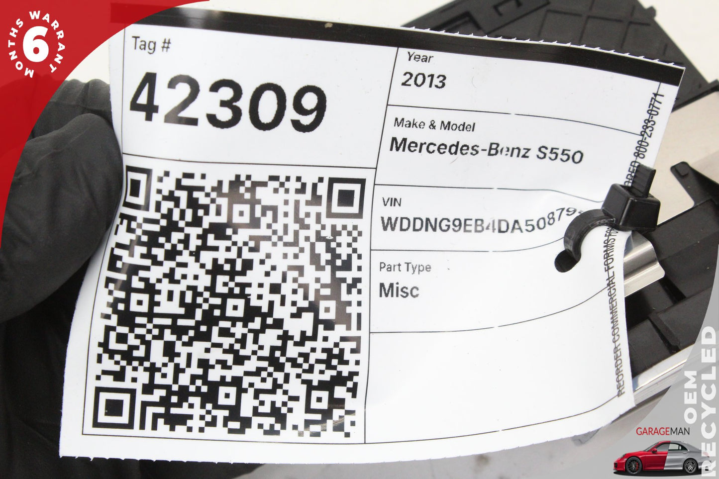2007-2014 Mercedes W221 S550 CL500 Electric Parking Brake Switch 2215401445 OEM