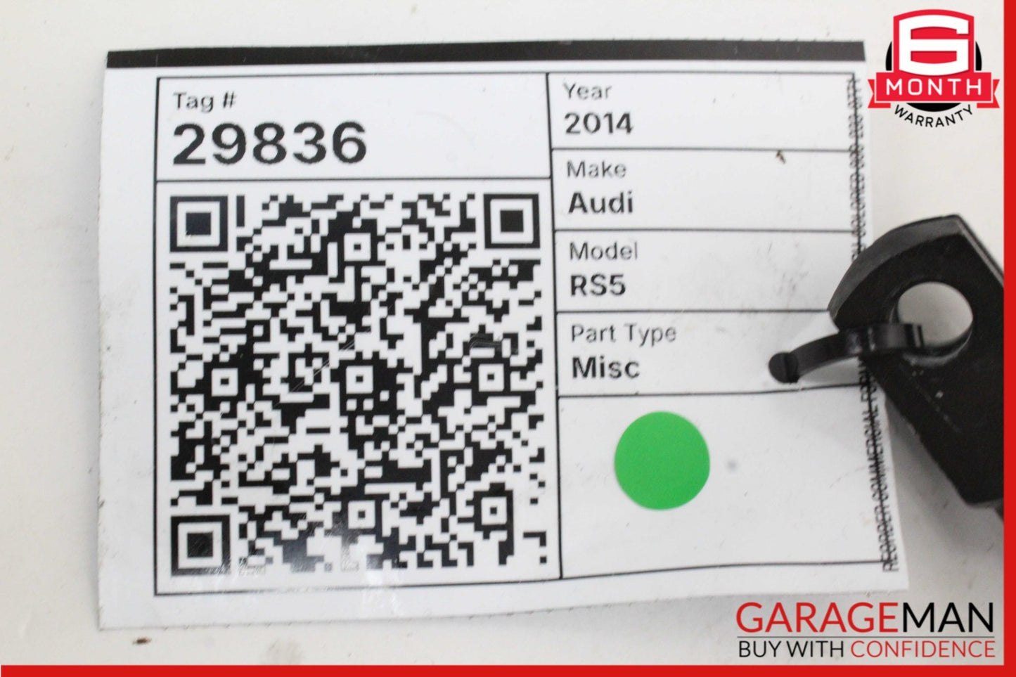 2012-2017 Audi RS5 8T Convertible Roof Left Hydraulic Lift Cylinder 8F0871795
