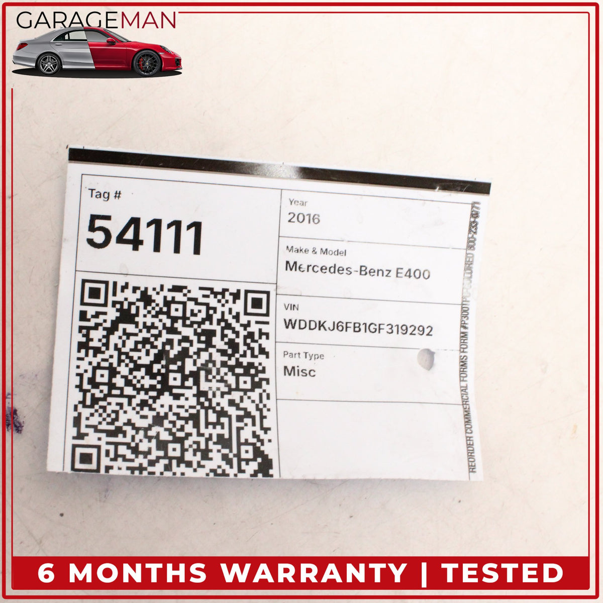 2014-2017 Mercedes C207 E400 Coupe Rear Left and Right Exhaust Muffler Tip OEM