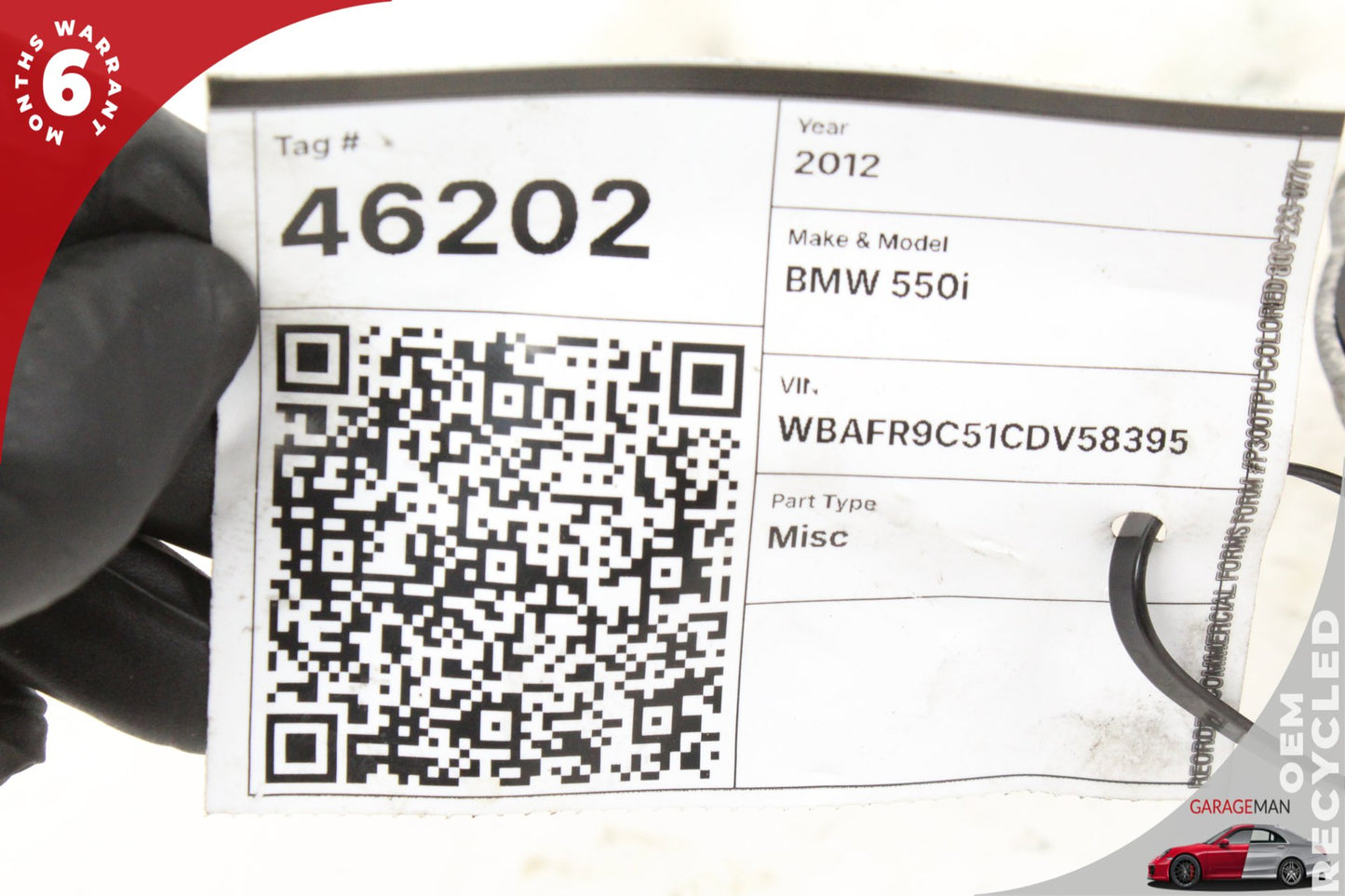2011-2016 BMW 550i F10 N63 4.4L Engine Motor Air Intake Throttle Body 7555944
