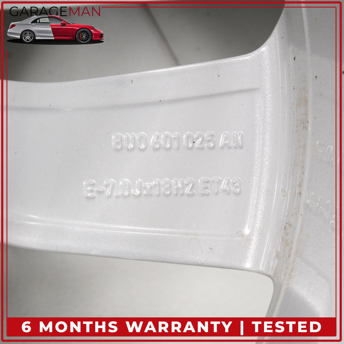 2016-2018 Audi Q3 Front or Rear Side Wheel Rim w/ Kumho Tire 7JX18H2 ET43 OEM