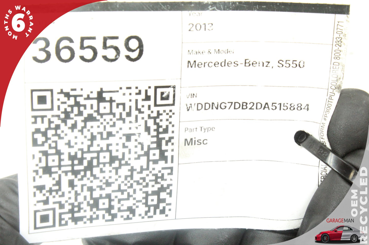 2012-2018 Mercedes W221 S550 Front Engine Timing Chain Cover Plate OEM