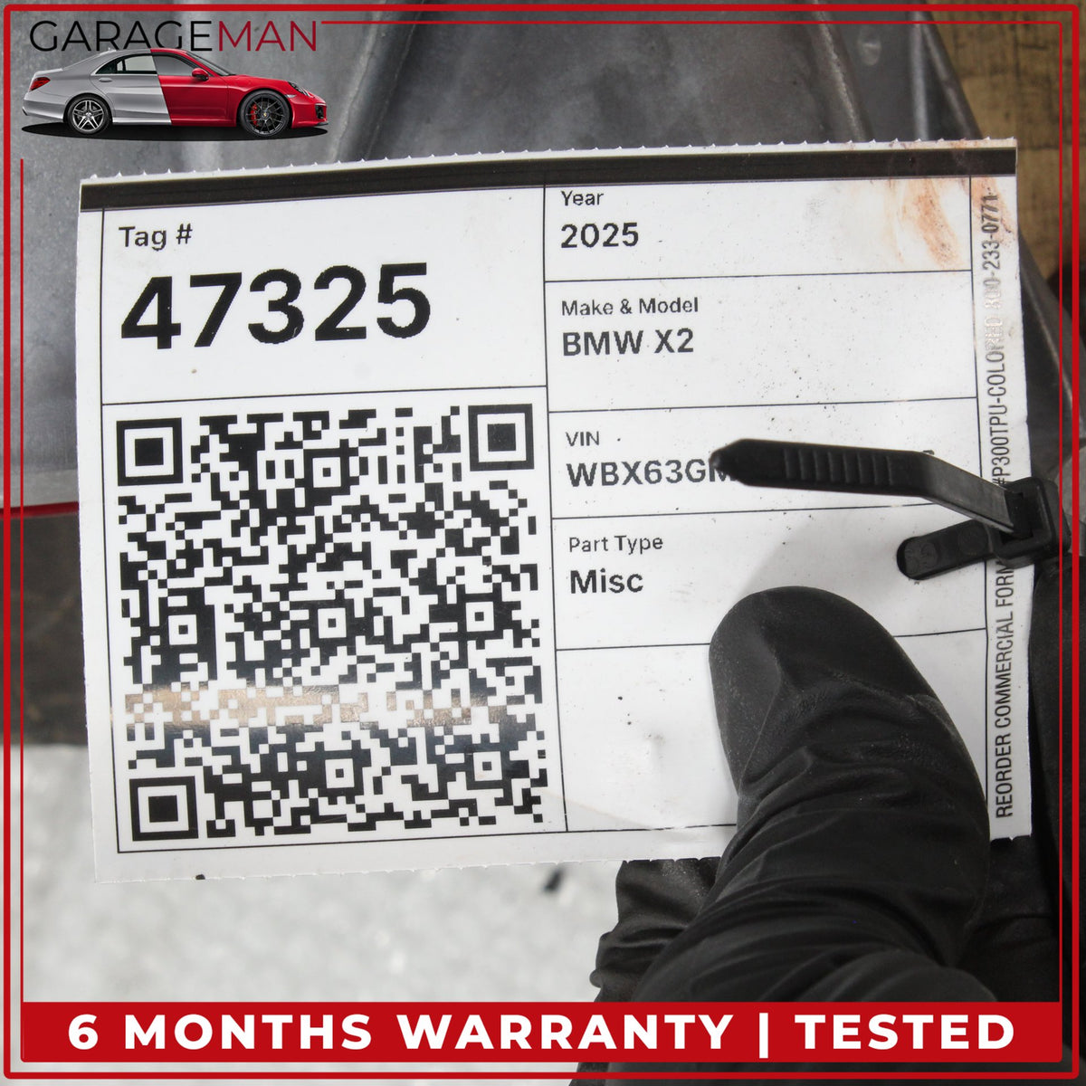 2023-2025 BMW X2 U10 AWD 2.0L Rear Diff Differential Axle Carrier 19k Miles