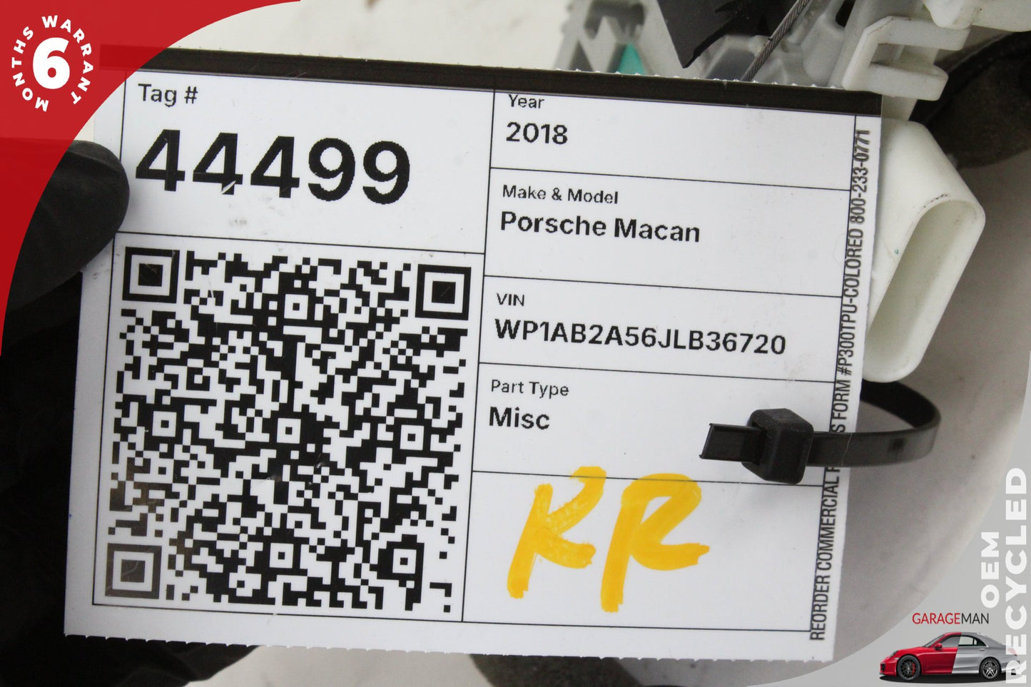 2015-2024 Porsche Macan 95B Rear Right Side Door Lock Actuator 8K0839016A OEM