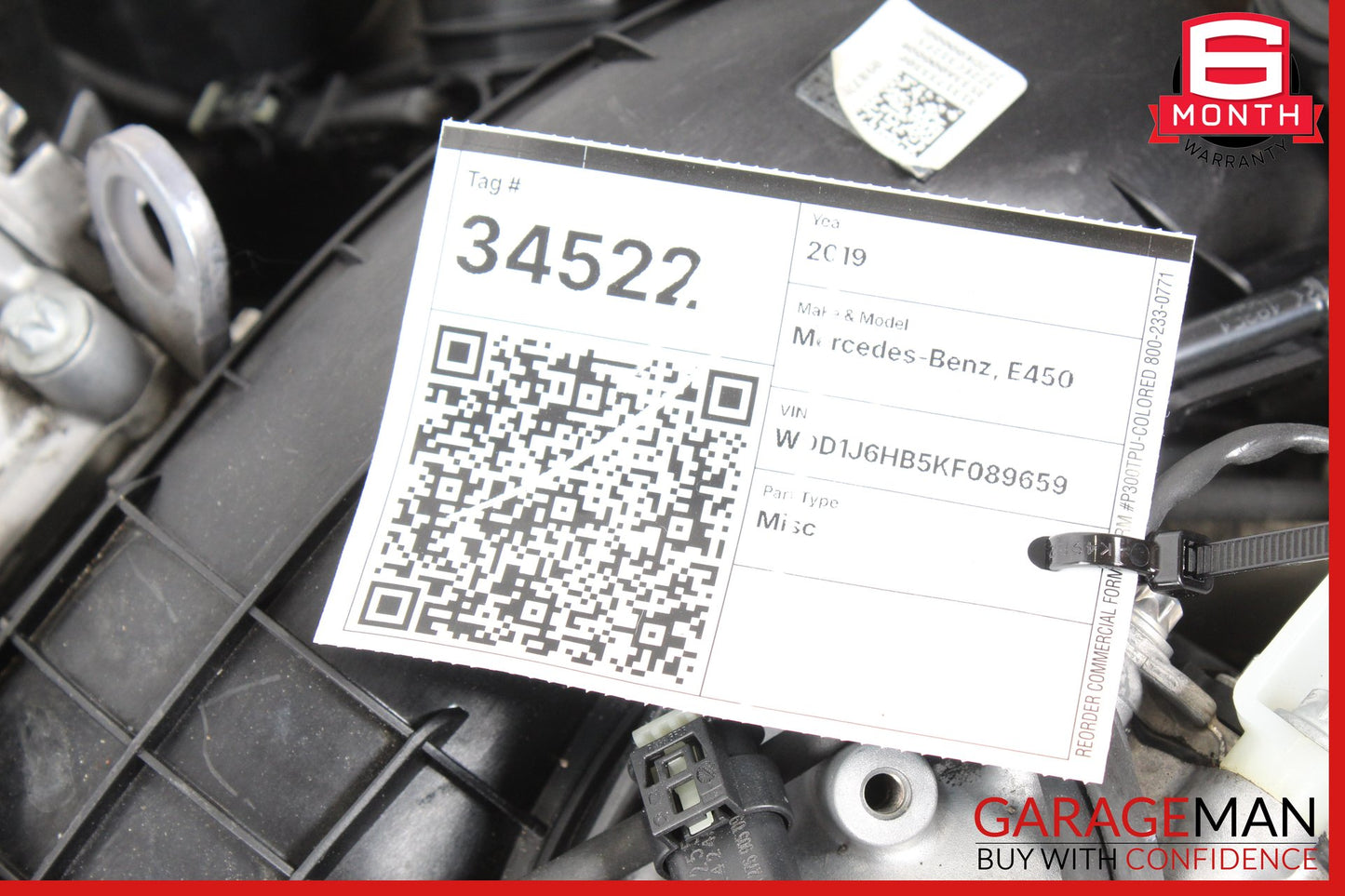 2015-2020 Mercedes-Benz E450 W213 RWD 3.0L Engine Motor Assembly 103K OEM
