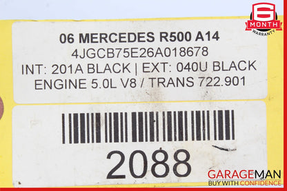 06-08 Mercedes W251 R500 GL450 ML500 Steering Wheel Airbag Air Bag OEM
