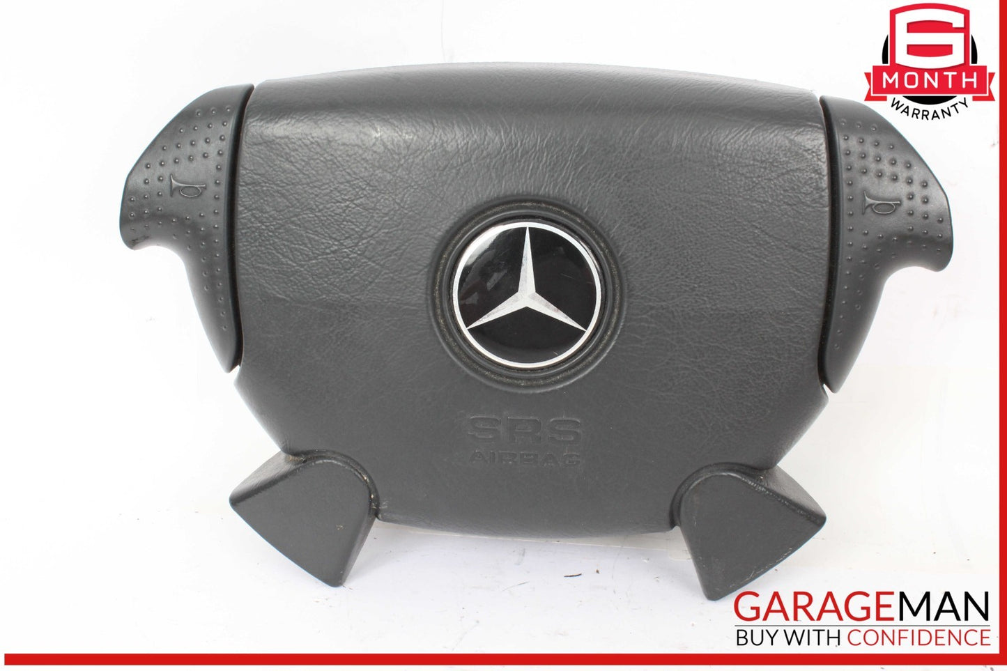 98-99 Mercedes W208 CLK430 CLK320 Driver Steering Wheel Airbag Black OEM
