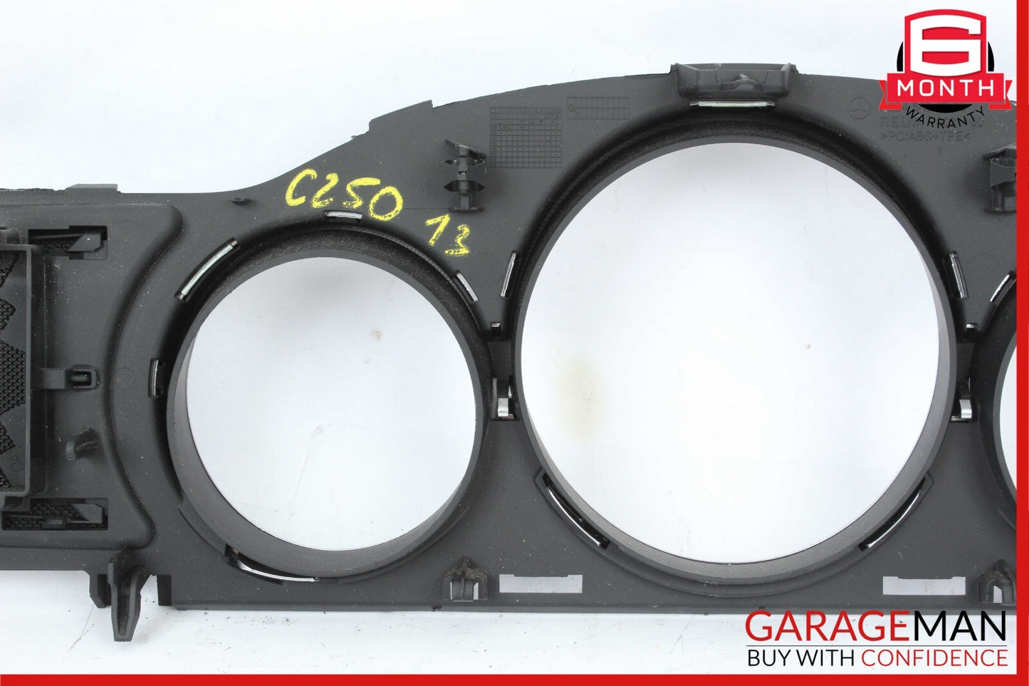 12-14 Mercedes W204 C250 C300 Cluster Speedometer Gauge Surround Trim Cover OEM