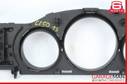 12-14 Mercedes W204 C250 C300 Cluster Speedometer Gauge Surround Trim Cover OEM